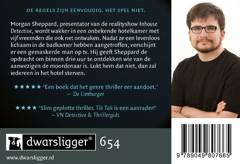 Achterkant van Tik Tak