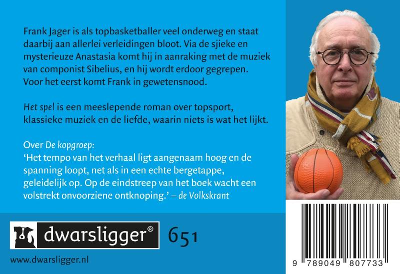 Achterkant van Het spel