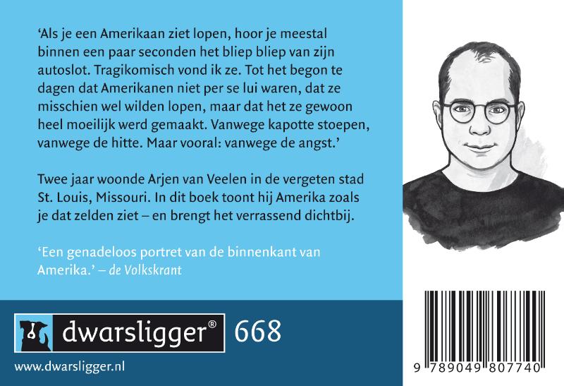 Achterkant van Amerikanen lopen niet