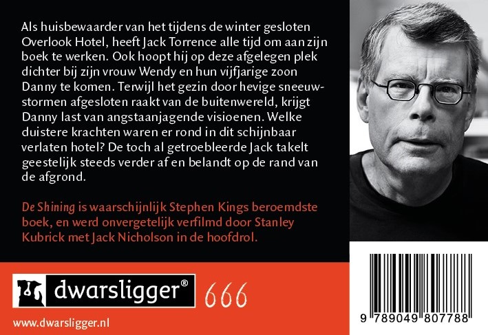 Achterkant van De shining