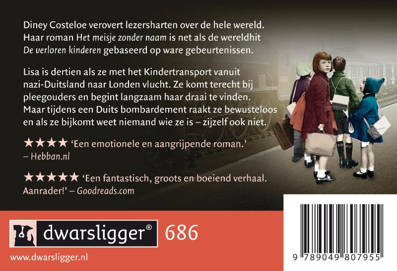 Achterkant van Het meisje zonder naam
