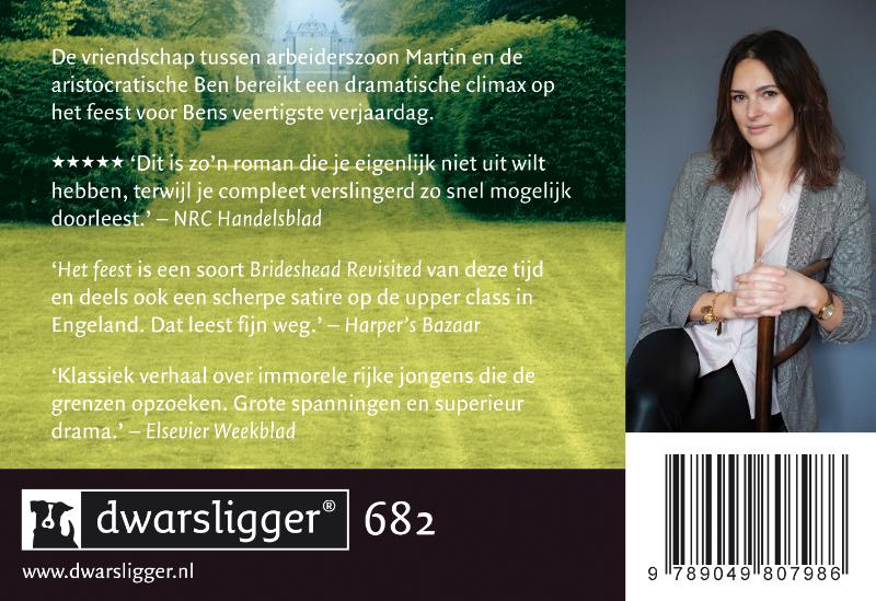 Achterkant van Het feest