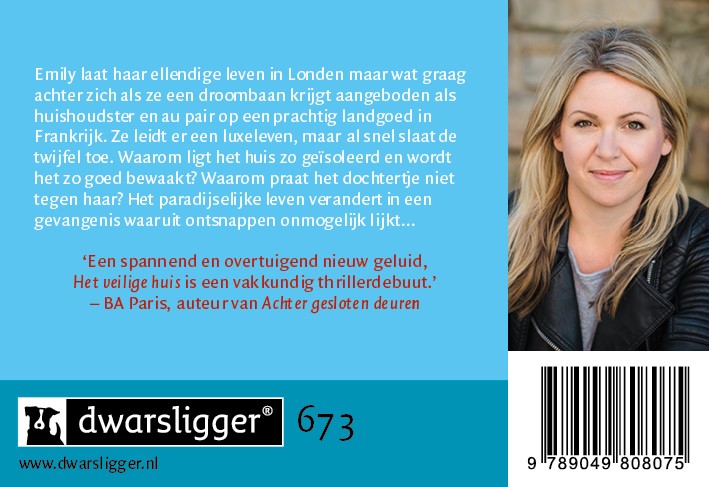 Achterkant van Het veilige huis
