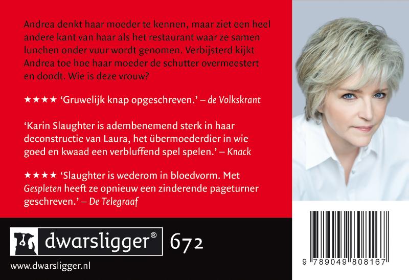 Achterkant van Gespleten
