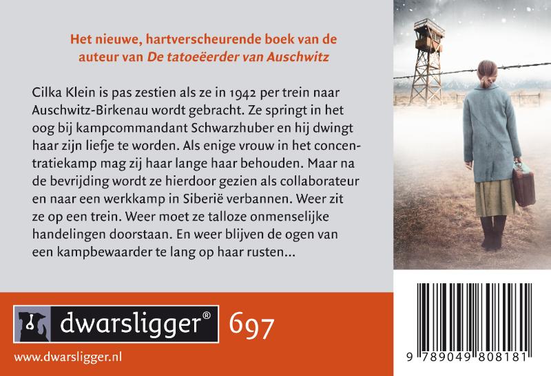 Achterkant van Het meisje dat twee kampen overleefde