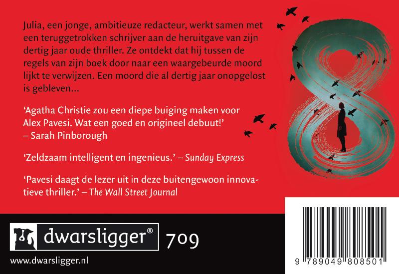 Achterkant van Het achtste boek