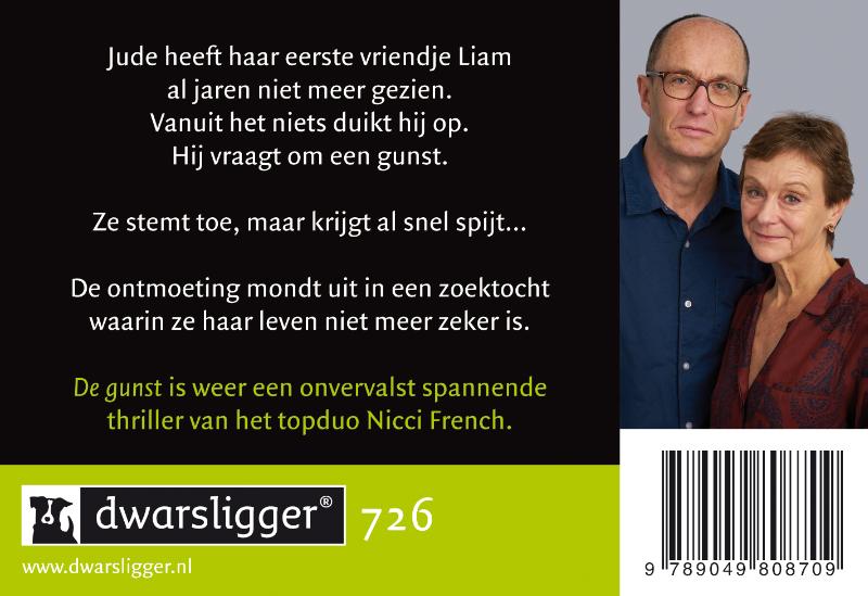 Achterkant van De gunst