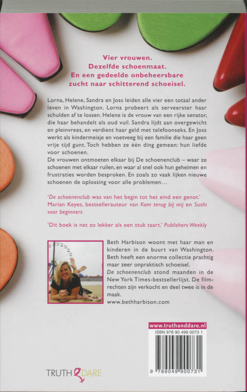 Achterkant van De schoenenclub