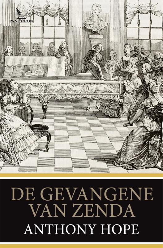 Achterkant van De gevangene van Zenda