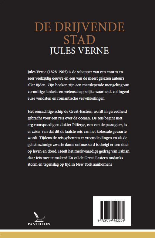 Achterkant van De drijvende stad