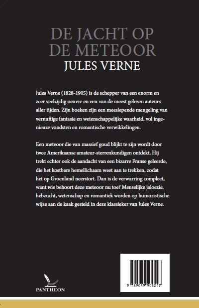 Achterkant van De jacht op de meteoor