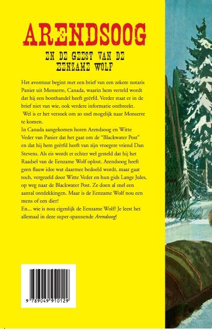 Achterkant van De geest van de Eenzame Wolf
