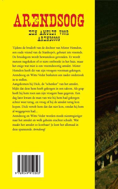 Achterkant van Een amulet voor Arendsoog