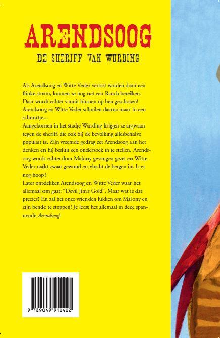 Achterkant van De sheriff van Wurding