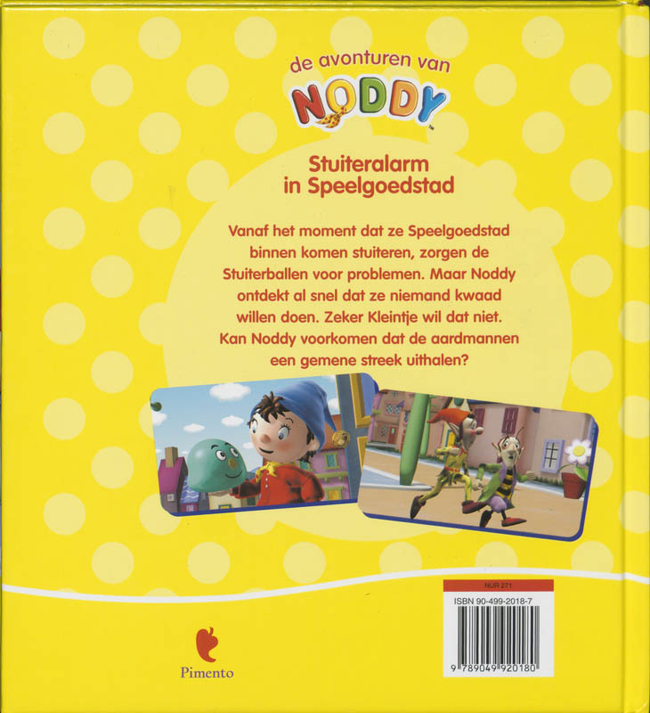 Achterkant van Stuiter-alarm in Speelgoedstad