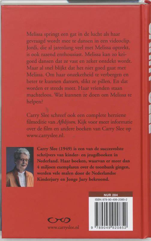Achterkant van Afblijven