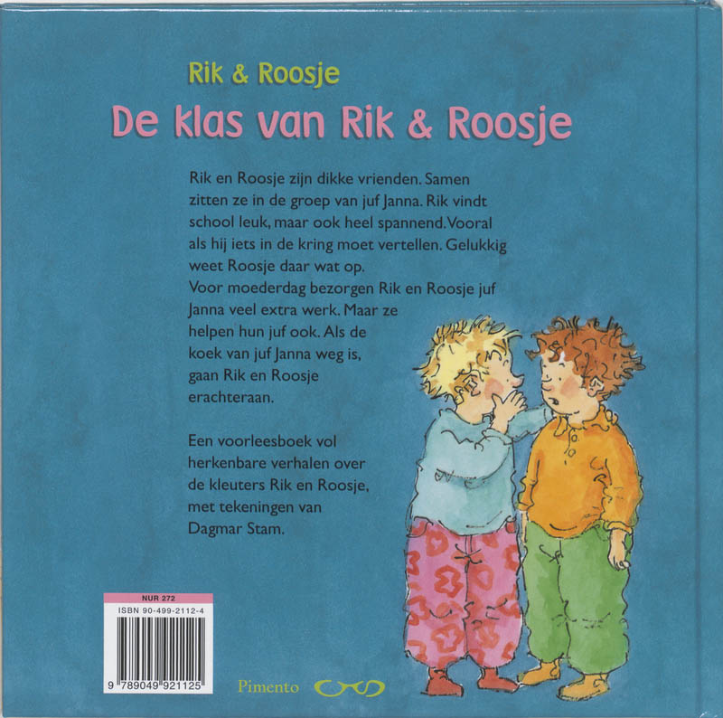 Achterkant van Rik & Roosje - De klas van Rik & Roosje