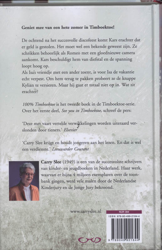 Achterkant van 100 procent Timboektoe