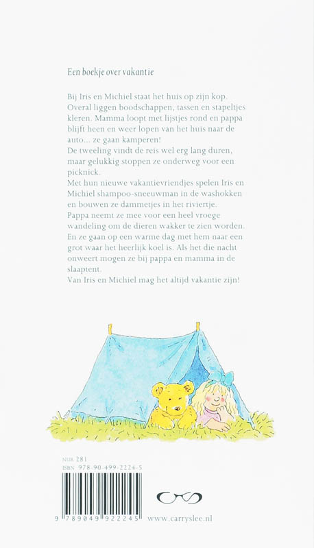 Achterkant van We zijn er bijna!