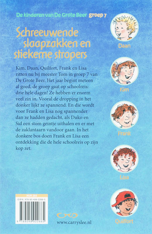 Achterkant van Schreeuwende slaapzakken en stiekeme stropers