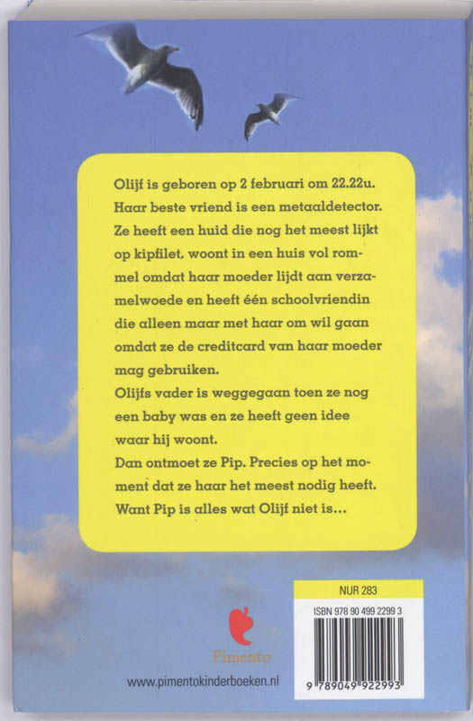 Achterkant van Pip & ik