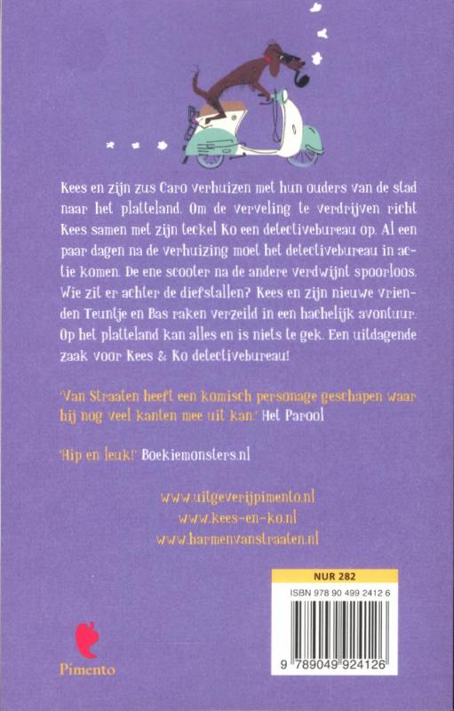 Achterkant van Houd de dief