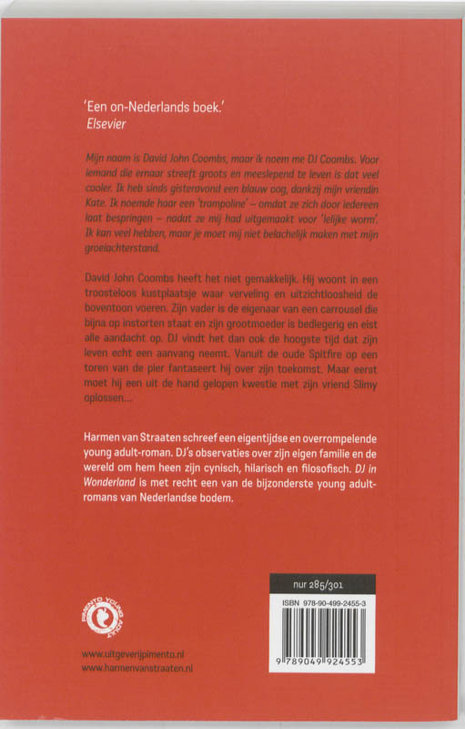 Achterkant van DJ in Wonderland