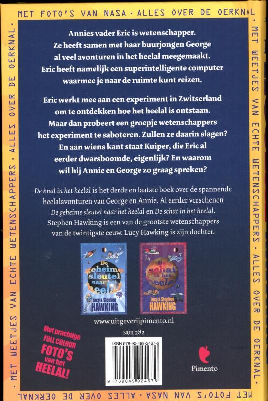 Achterkant van De knal in het heelal
