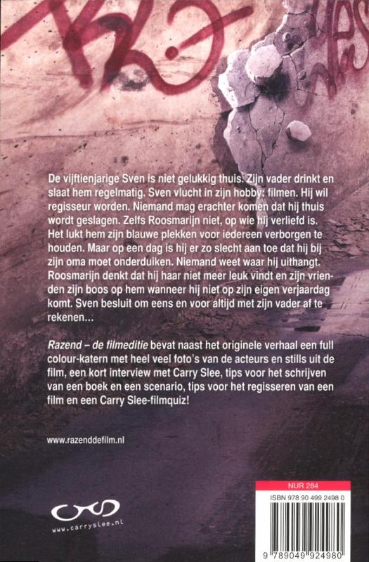 Achterkant van Razend