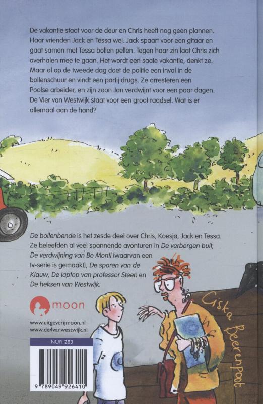 Achterkant van De bollenbende