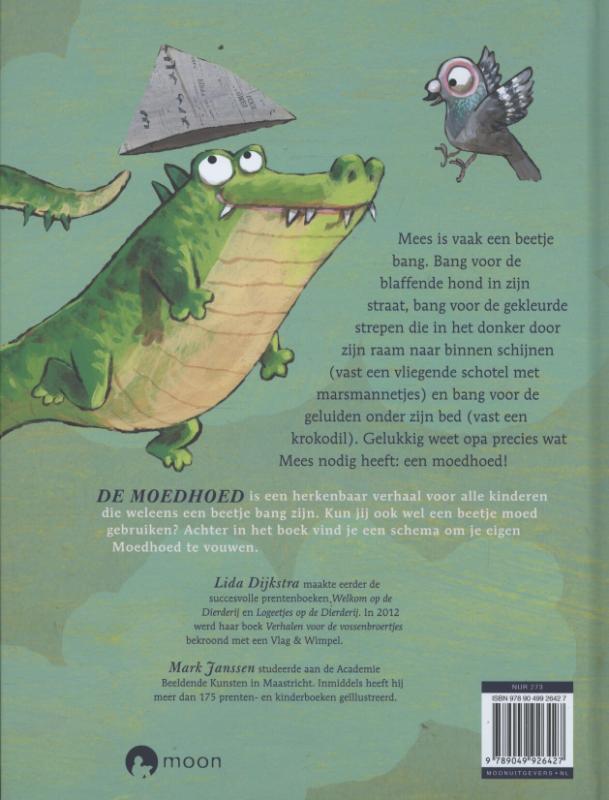 Achterkant van De moedhoed