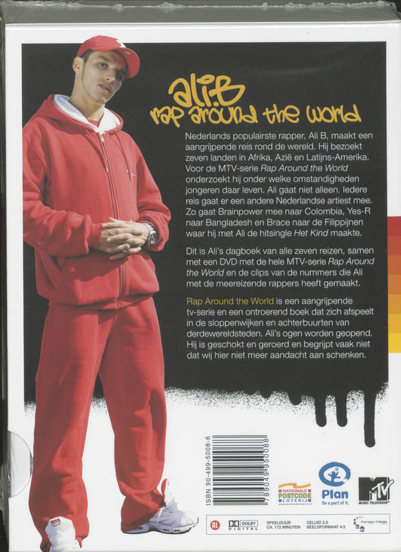 Achterkant van Ali B Rap around the world