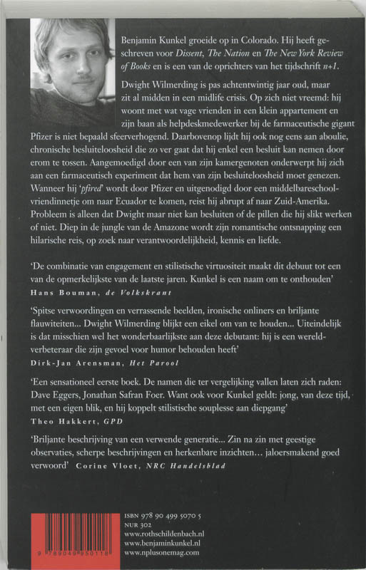 Achterkant van Besluiteloos