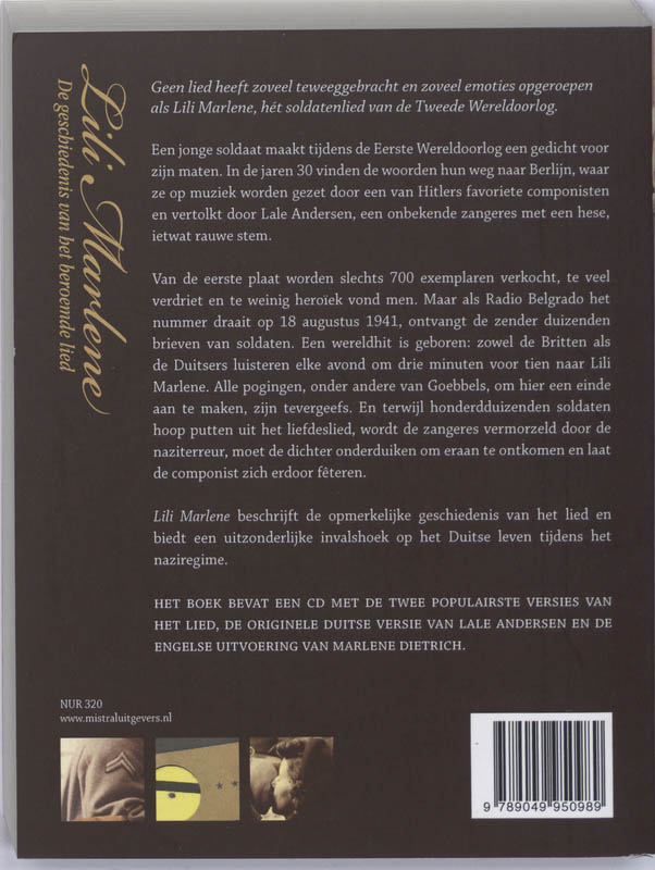 Achterkant van Lili Marlene