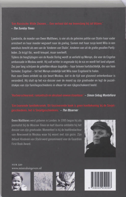 Achterkant van Kinderen van Stalin
