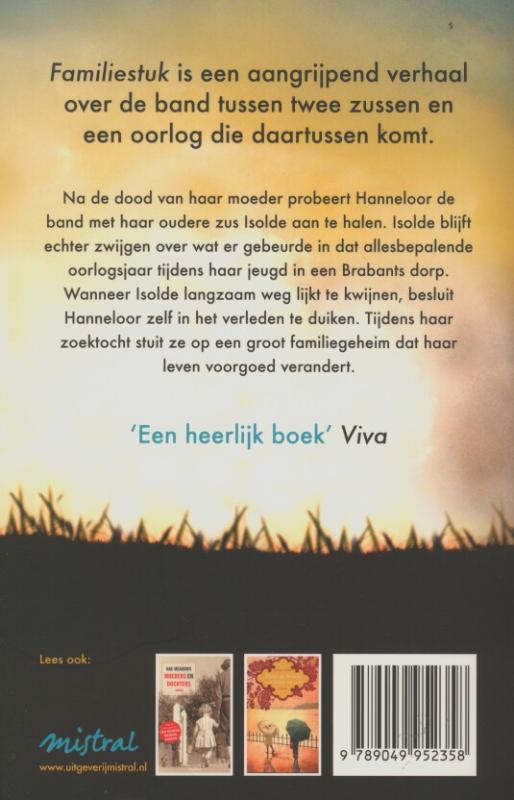 Achterkant van Familiestuk