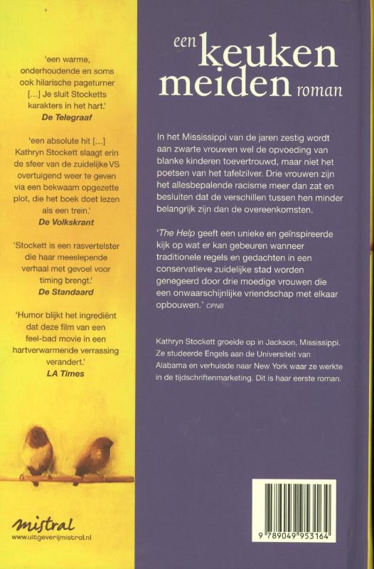 Achterkant van Een keukenmeidenroman