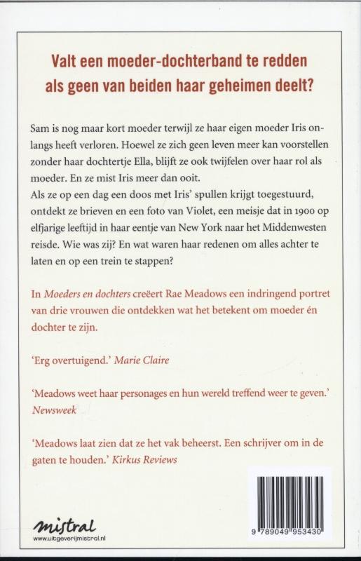 Achterkant van Moeders en dochters