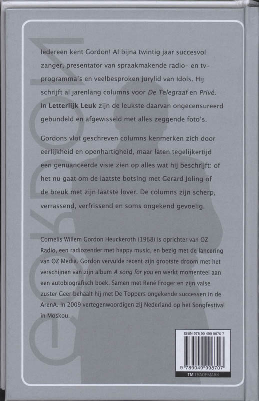 Achterkant van Letterlijk leuk