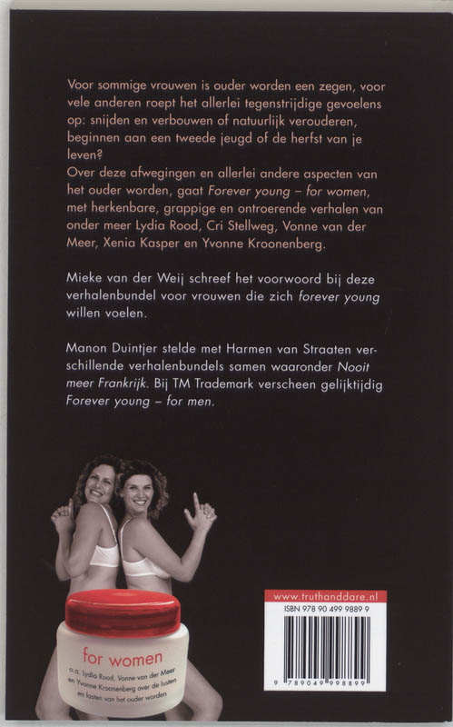 Achterkant van Forever Young - for women