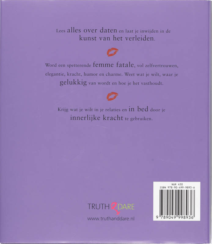 Achterkant van Het datingboekje
