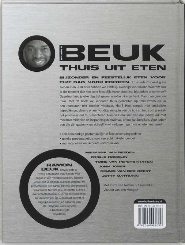 Achterkant van Thuis uit eten