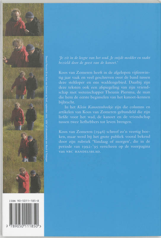 Achterkant van Klein Kanoetenboekje