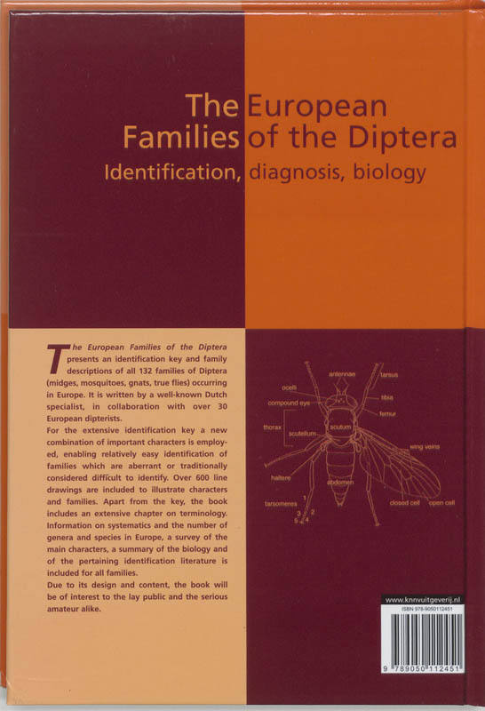 Achterkant van The European Families of the Diptera