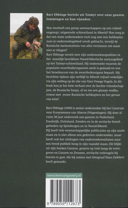 Achterkant van In de greep van Siberische lemmingen