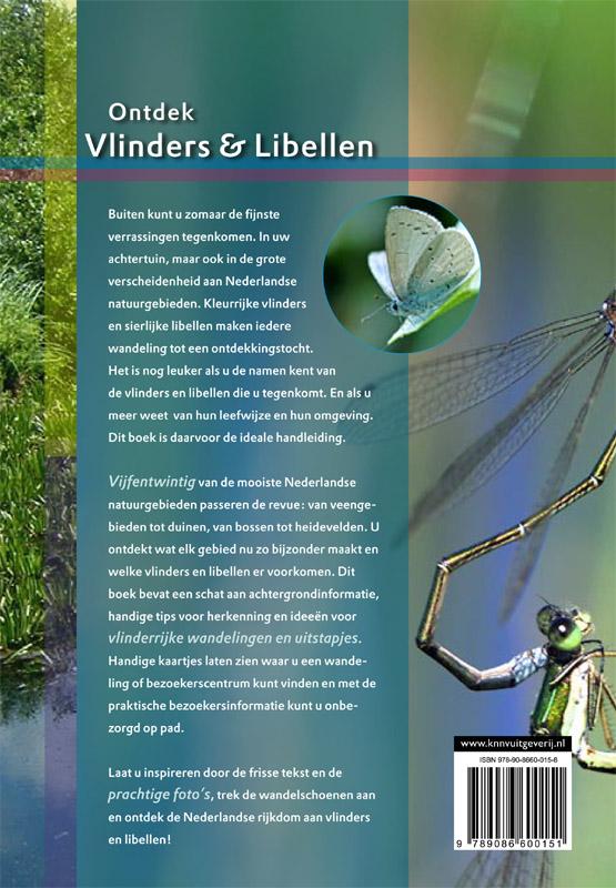 Achterkant van Ontdek vlinders en libellen
