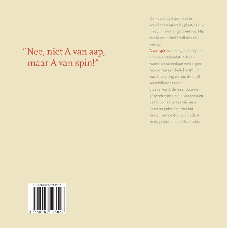 Achterkant van A van Spin
