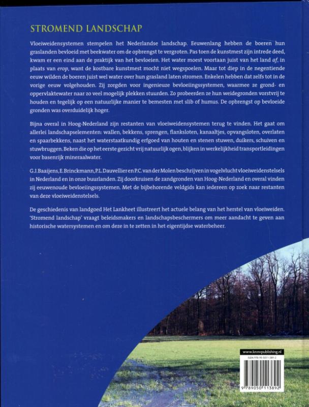Achterkant van Stromend landschap