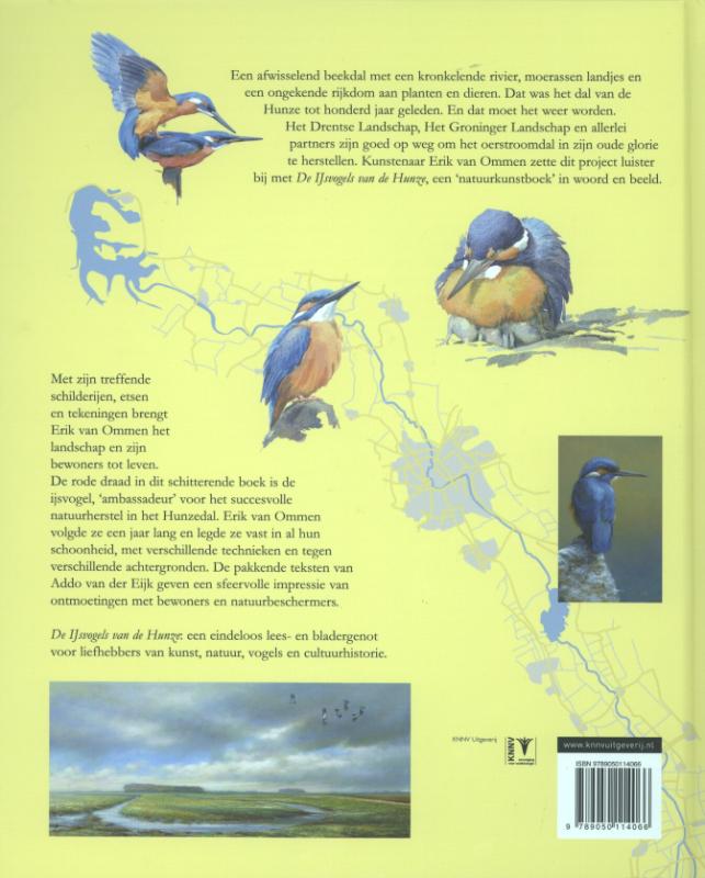 Achterkant van De IJsvogels van de Hunze