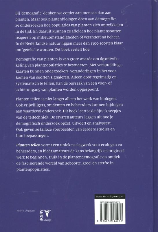 Achterkant van Planten tellen